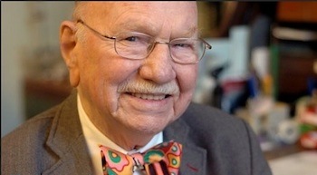Portrait photograph of the late Dr. Harry Morrow Brown, expert in allergy and aerobiology.
